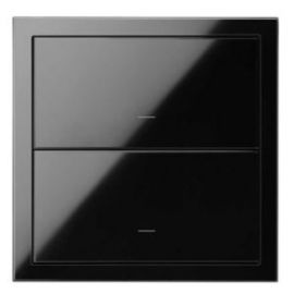 Kit_frontal_1_elemento_2_teclas_negro_serie_100
