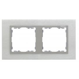 Placa_2e_nature_inoxidable_mate_soporte_aluminio